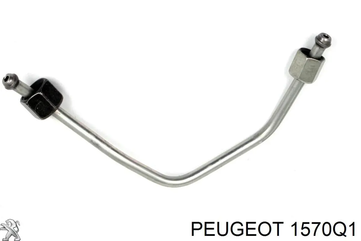 Купити 1570Q1 Peugeot/Citroen Трубка паливна форсунки 3-го циліндру