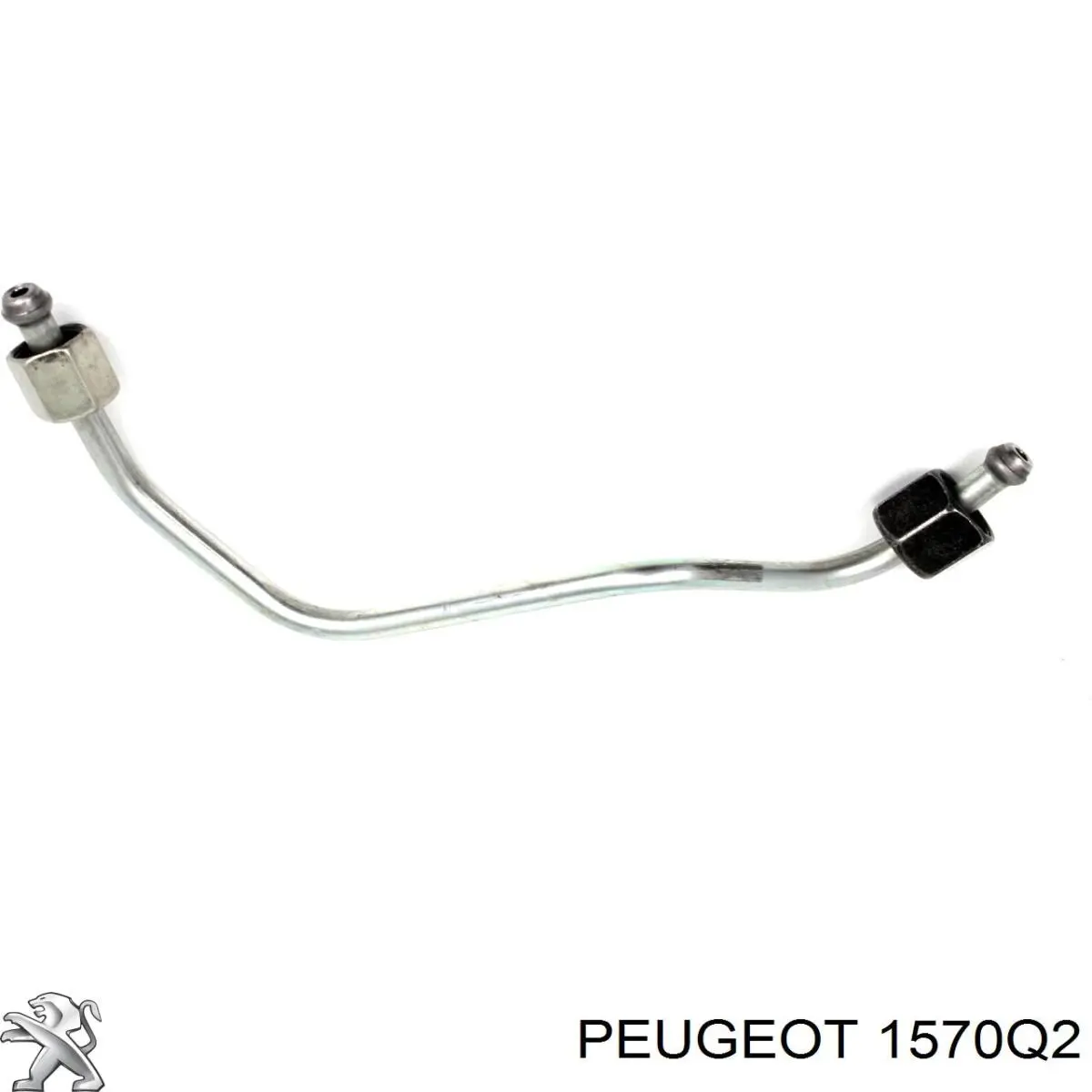 Трубка паливна форсунки 4-го циліндру Peugeot/Citroen 1570Q2 ціна, від 16.46 USD