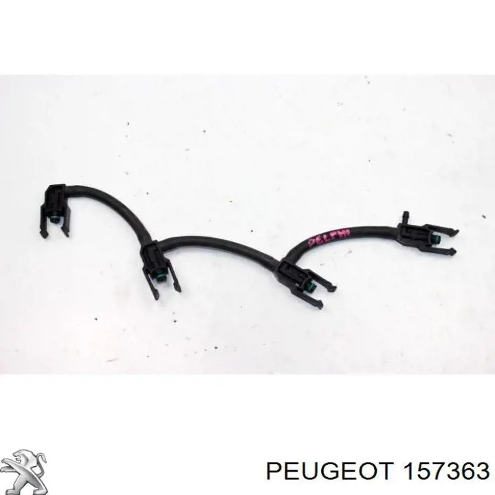 157363 Peugeot/Citroen трубка паливна, зворотня від форсунок