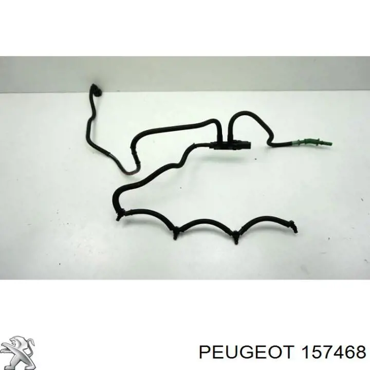 Трубка паливна, зворотня від форсунок 157468 PEUGEOT