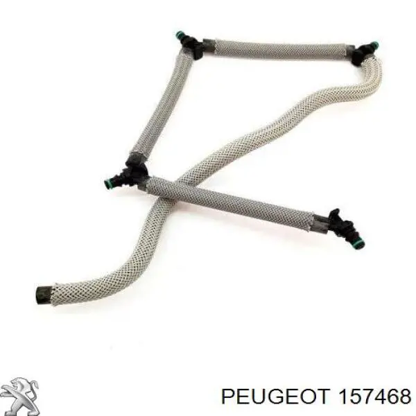 Трубка паливна, зворотня від форсунок 157468 Peugeot/Citroen