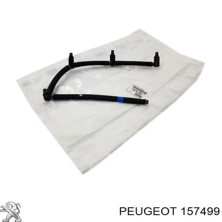 Купити 157499 Peugeot/Citroen Трубка паливна, зворотня від форсунок