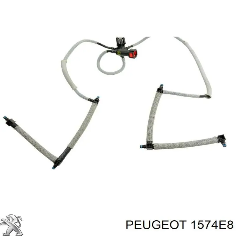 Трубка паливна, зворотня від форсунок Engitech ENT120272 ціна, від 67.92 USD
