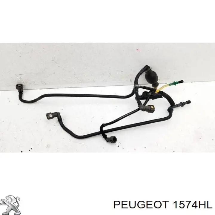 Трубка паливна, зворотня від форсунок Peugeot/Citroen 1574HL ціна, від 51.49 USD