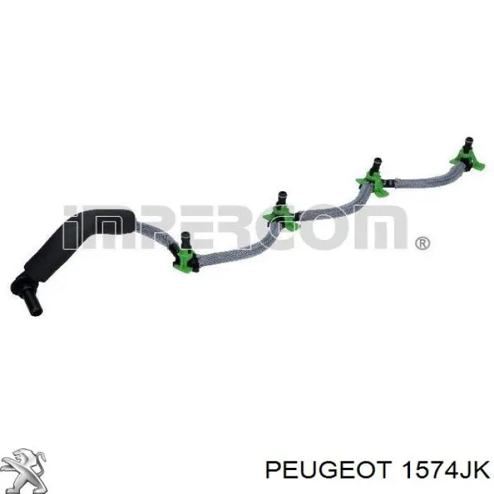 Трубка паливна, зворотня від форсунок Fast FT39593 ціна, від 14.96 USD