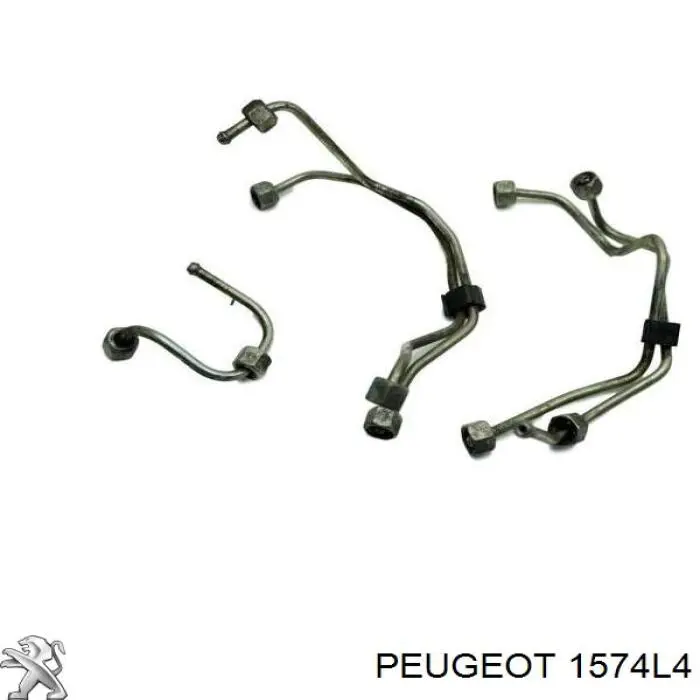 Трубка паливна, зворотня від форсунок Peugeot/Citroen 1574L4