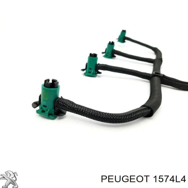 Трубка паливна, зворотня від форсунок Peugeot/Citroen 1574L4 ціна, від 41.09 USD