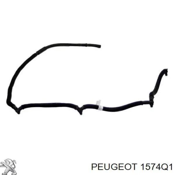 Трубка паливна, зворотня від форсунок Peugeot/Citroen 1574Q1 ціна, від 9.56 USD