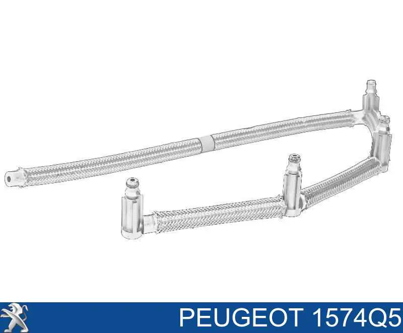 Трубка паливна, зворотня від форсунок Peugeot/Citroen 1574Q5 ціна, від 15.58 USD