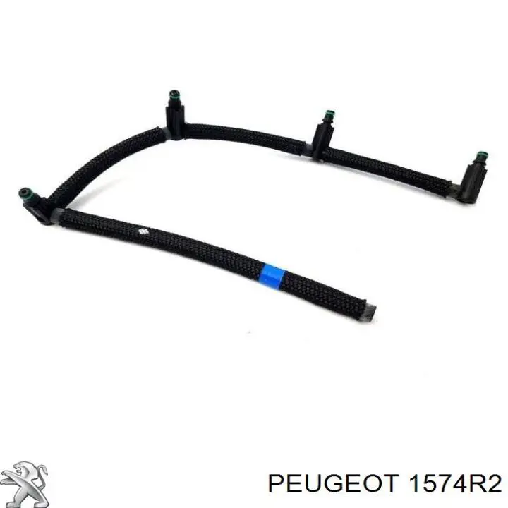 Трубка паливна, зворотня від форсунок 1574R2 Peugeot/Citroen