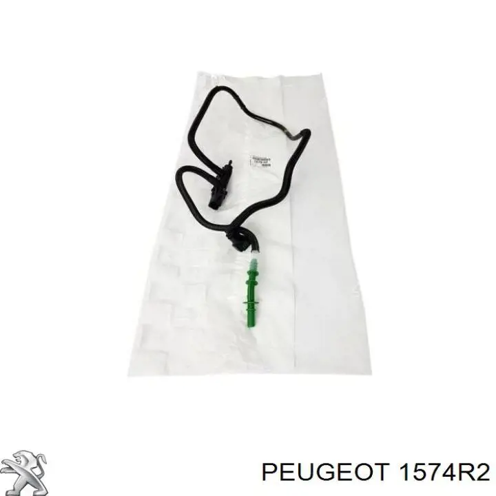 Трубка паливна, зворотня від форсунок Peugeot/Citroen 1574R2 ціна, від 11.46 USD