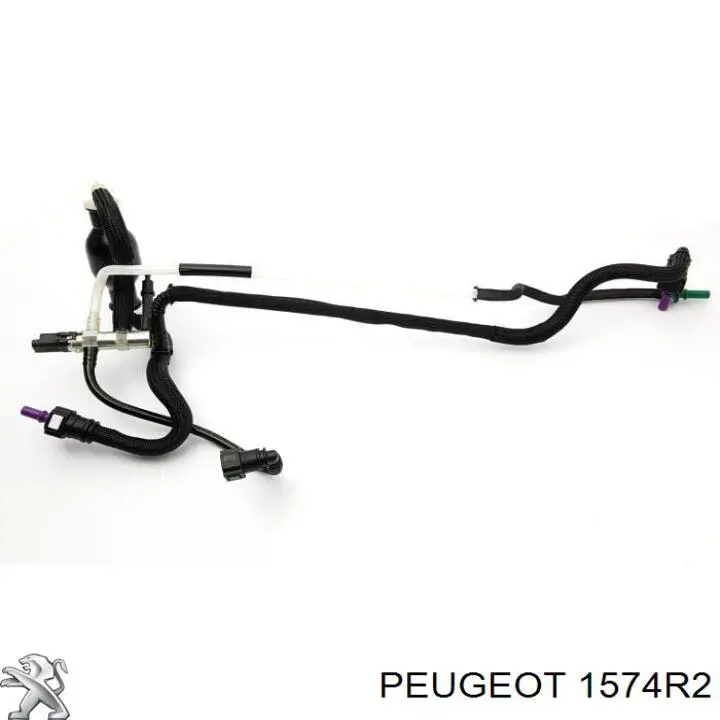 Трубка паливна, зворотня від форсунок 1574R2 Peugeot/Citroen