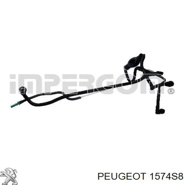 Трубка паливна, від фільтра до насосу Peugeot/Citroen 1574S8 ціна, від 44.33 USD