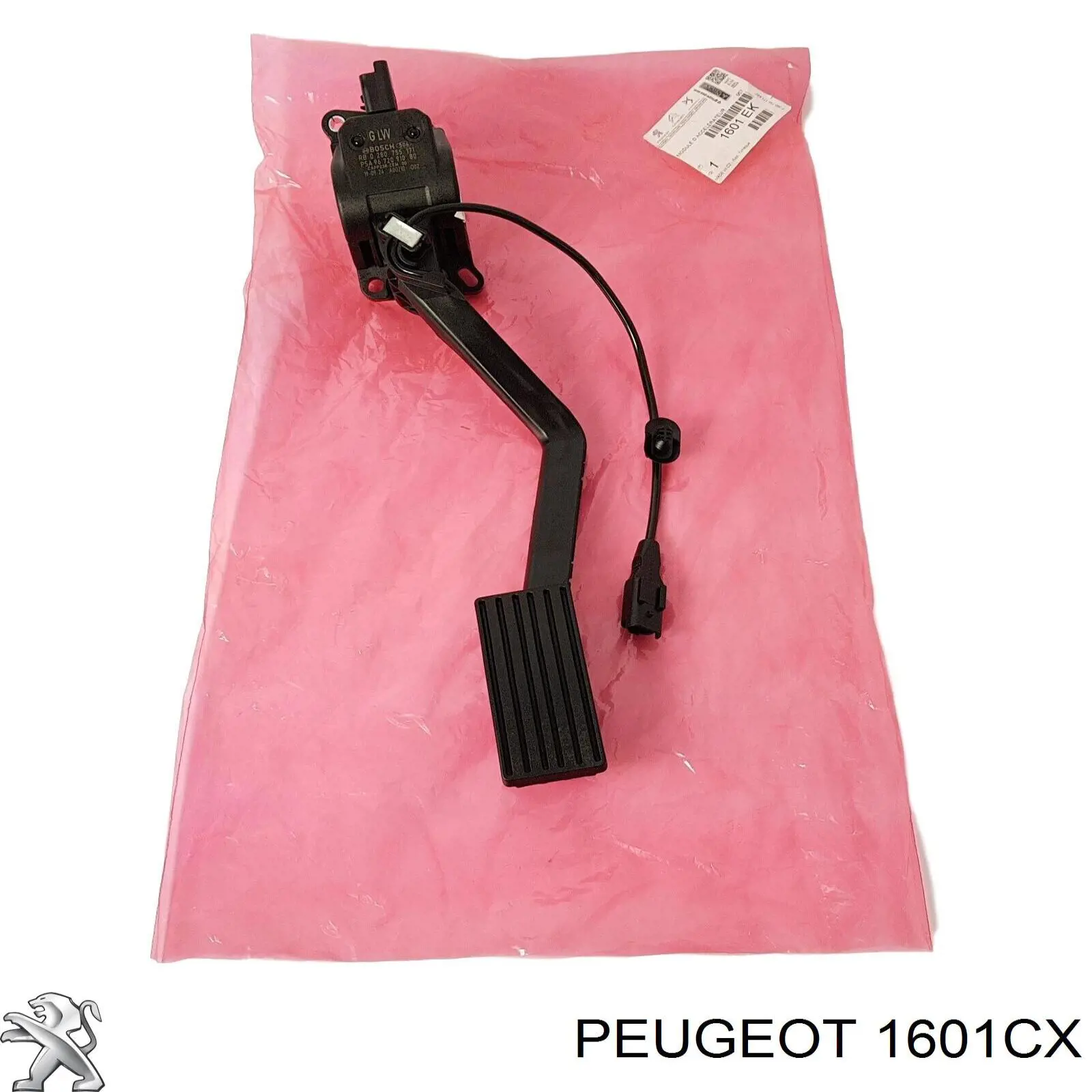 Купити 00001601CX Peugeot/Citroen Педаль газу