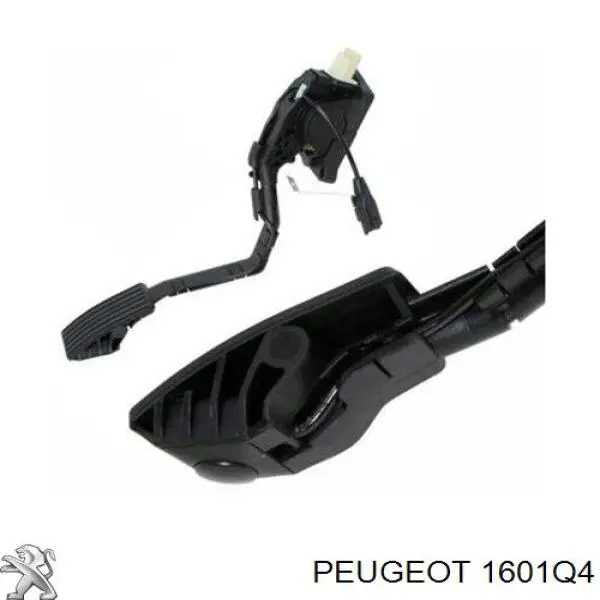 Педаль газу (акселератора) Peugeot 407 (6D) (Пежо 407)