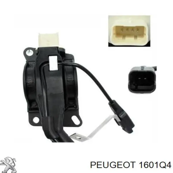 Підаль газу Peugeot/Citroen 1601Q4 ціна, від 101.35 USD