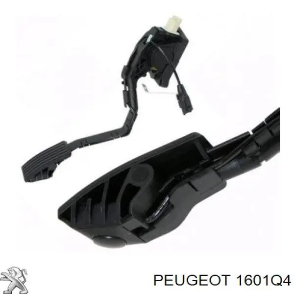 1601Q4 Peugeot/Citroen Педаль газу (акселератора)