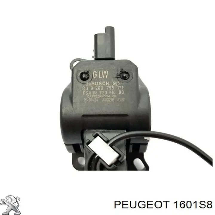 Підаль газу Peugeot/Citroen 1601S8 ціна, від 6.33 USD