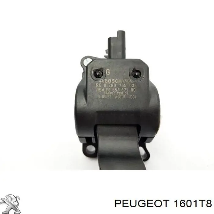 Купити 1601T8 Peugeot/Citroen Педаль газу