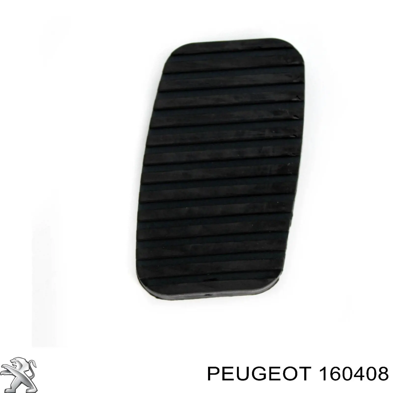 160408 Peugeot/Citroen Накладка педалі газу (акселератора)