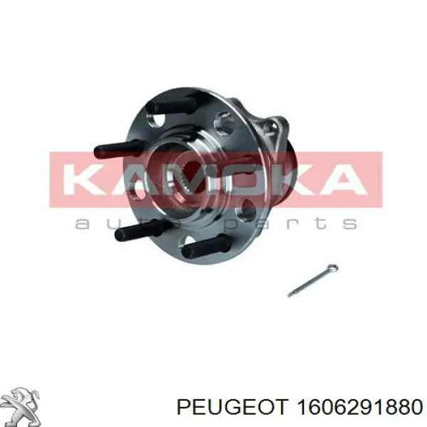 Купити 1606291880 Peugeot/Citroen Підшипник ступиці колеса