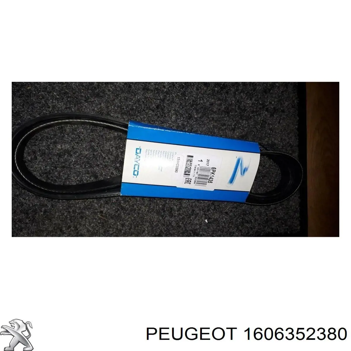 Клиновий ремінь Peugeot/Citroen 1606352380 ціна, від 13.27 USD
