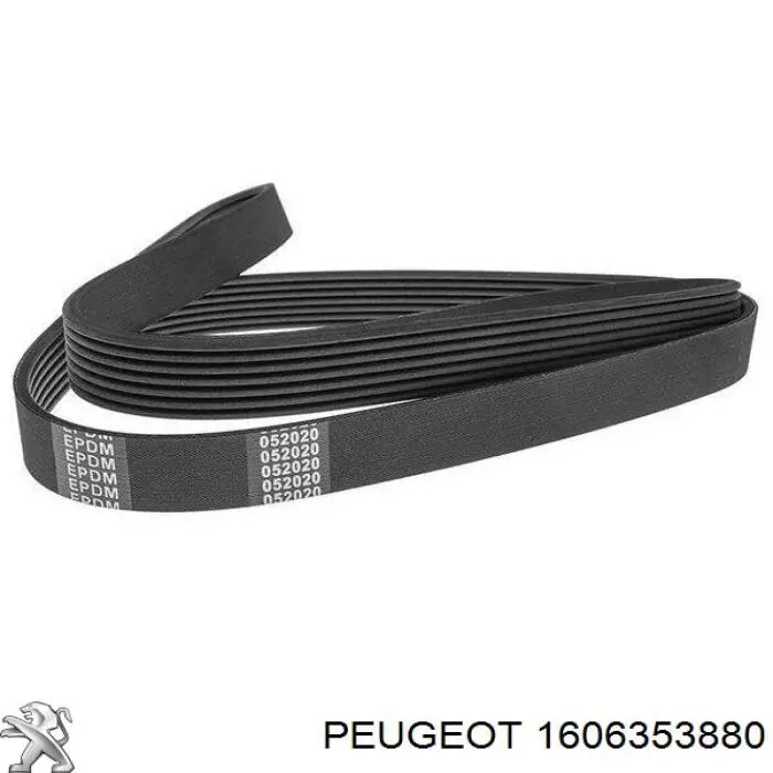 1606353880 Peugeot/Citroen ремінь приводний, агрегатів