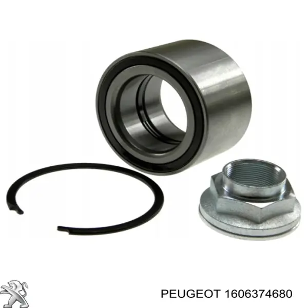 Купити 1606374680 Peugeot/Citroen Підшипник ступиці передньої