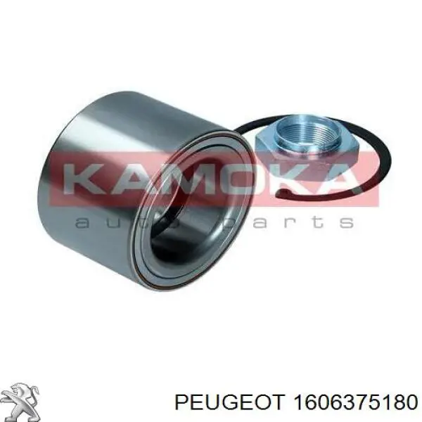 Купити 1606375180 Peugeot/Citroen Підшипник ступиці передньої