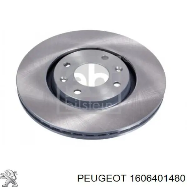Купити 1606401480 Peugeot/Citroen Ротор гальмівний