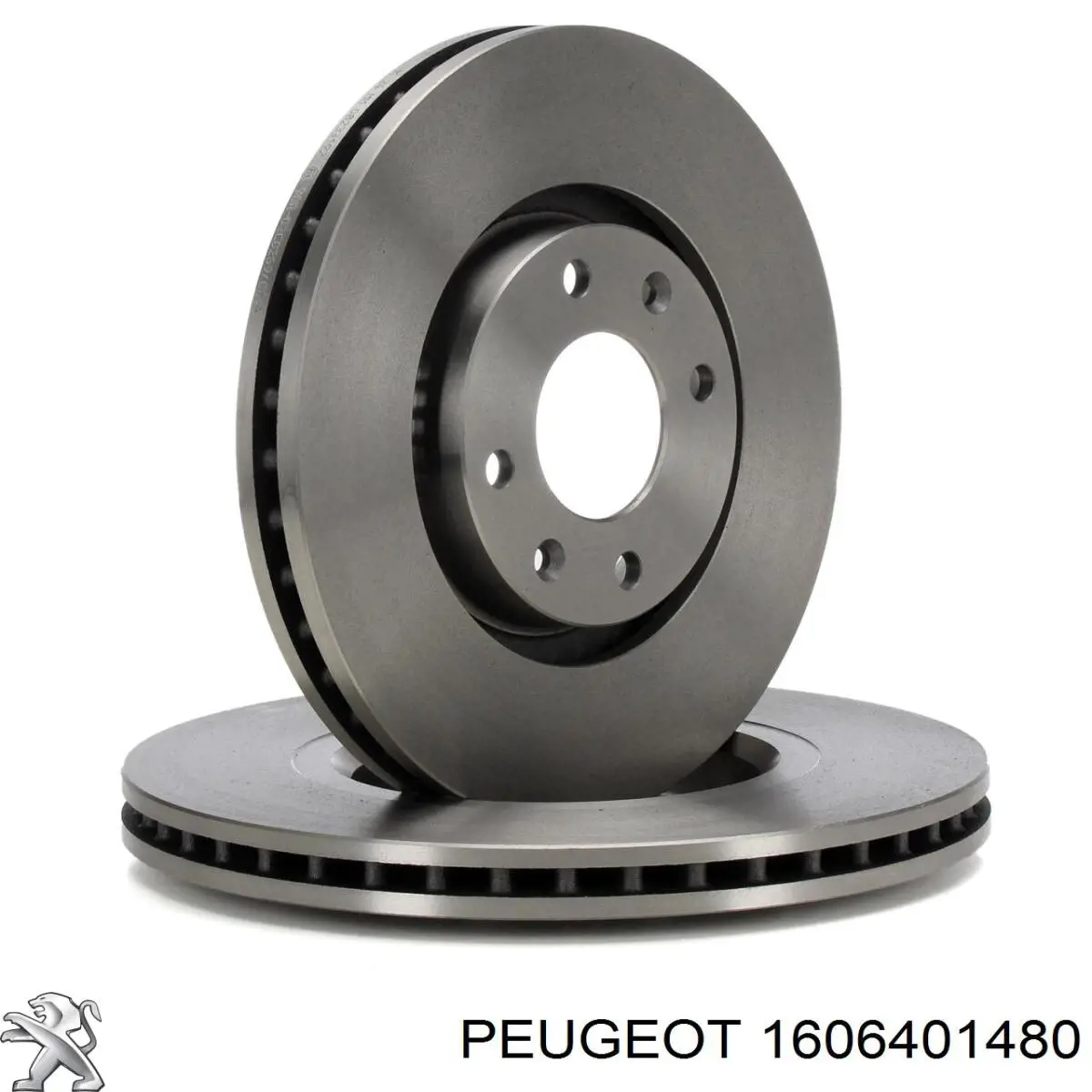 Гальмівні диски передні 1606401480 Peugeot/Citroen