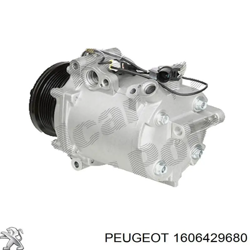 Компресор кондиціонера 1606429680 Peugeot/Citroen