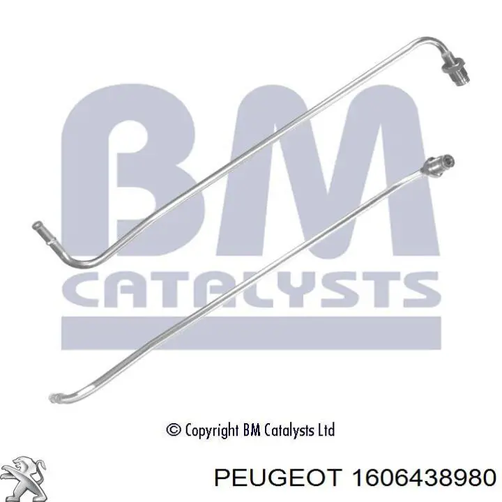 Фільтр системи відпрацьованих газів Peugeot/Citroen 1606438980 ціна, від 452.32 USD