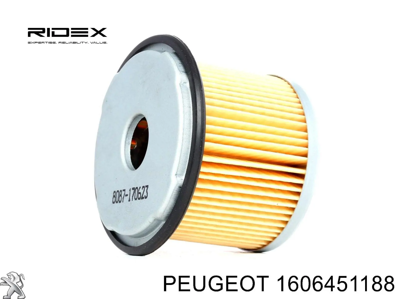 Купити 1606451188 Peugeot/Citroen Фільтр-відстійник палива грубої очистки