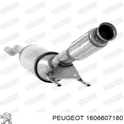 Фільтр системи відпрацьованих газів Peugeot/Citroen 1606607180 ціна, від 57.88 USD