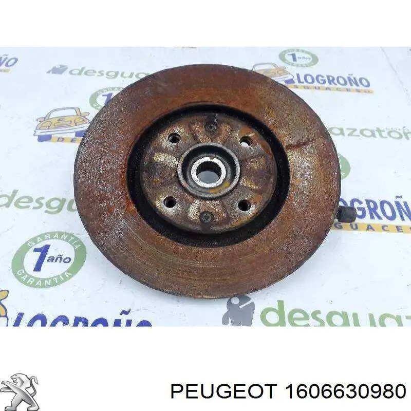 Купити 1606630980 Peugeot/Citroen Цапфа поворотного кулака