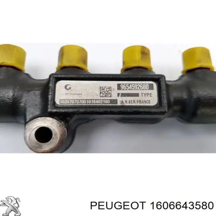 Датчик тиску палива 1606643580 Peugeot/Citroen