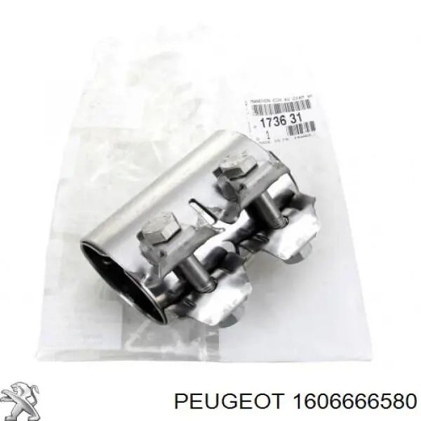 Кронштейн/хомут глушника, передній Peugeot/Citroen 179776