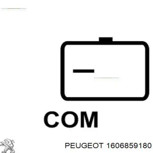 Генератор 1606859180 Peugeot/Citroen