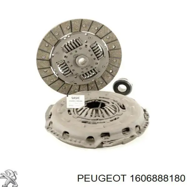 1606888180 Peugeot/Citroen комплект зчеплення (3 частини)