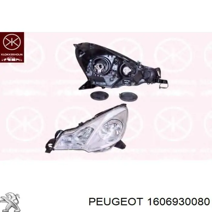 1606930080 Peugeot/Citroen Основна фара - вставка