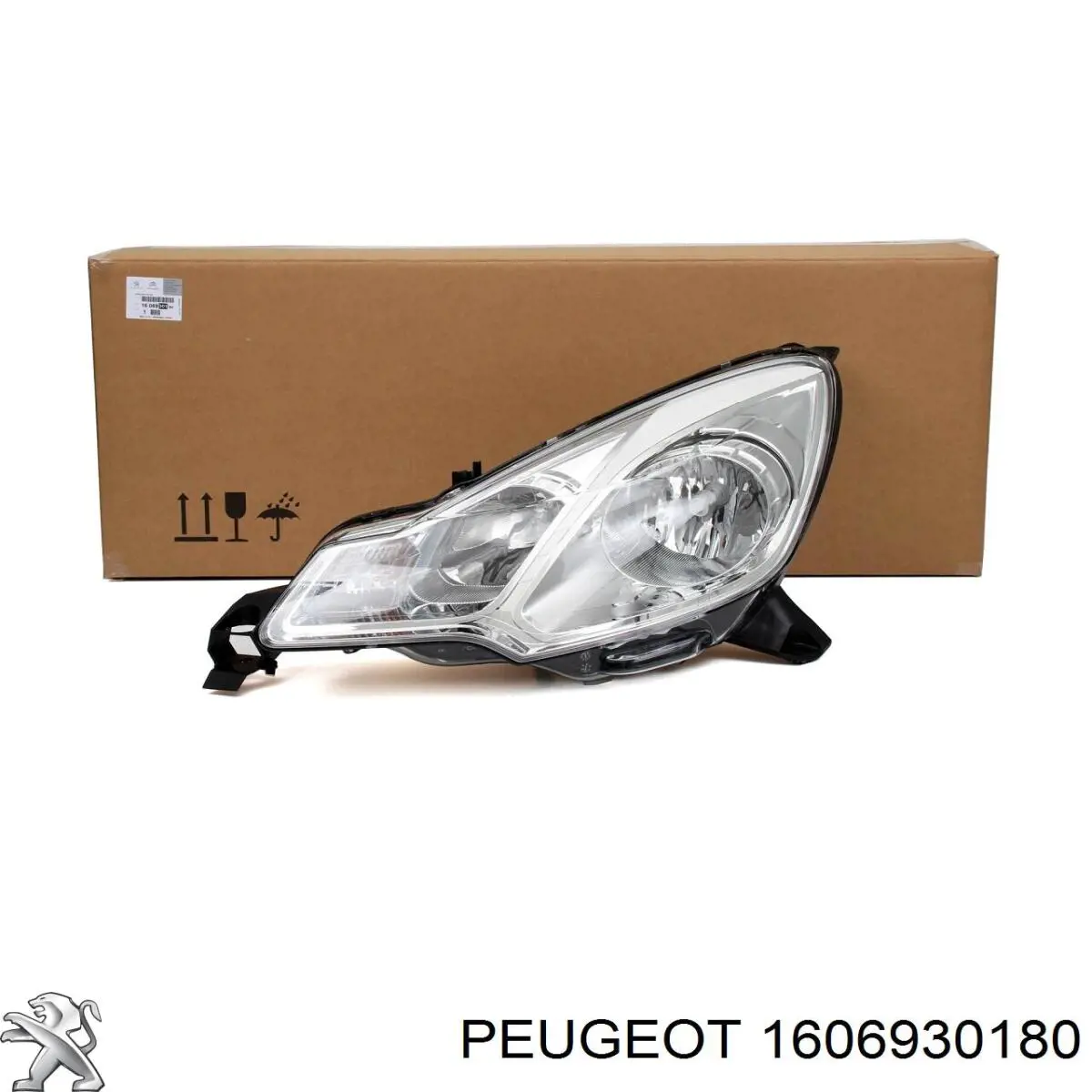 Купити 1606930180 Peugeot/Citroen Основна фара в зборі ліва