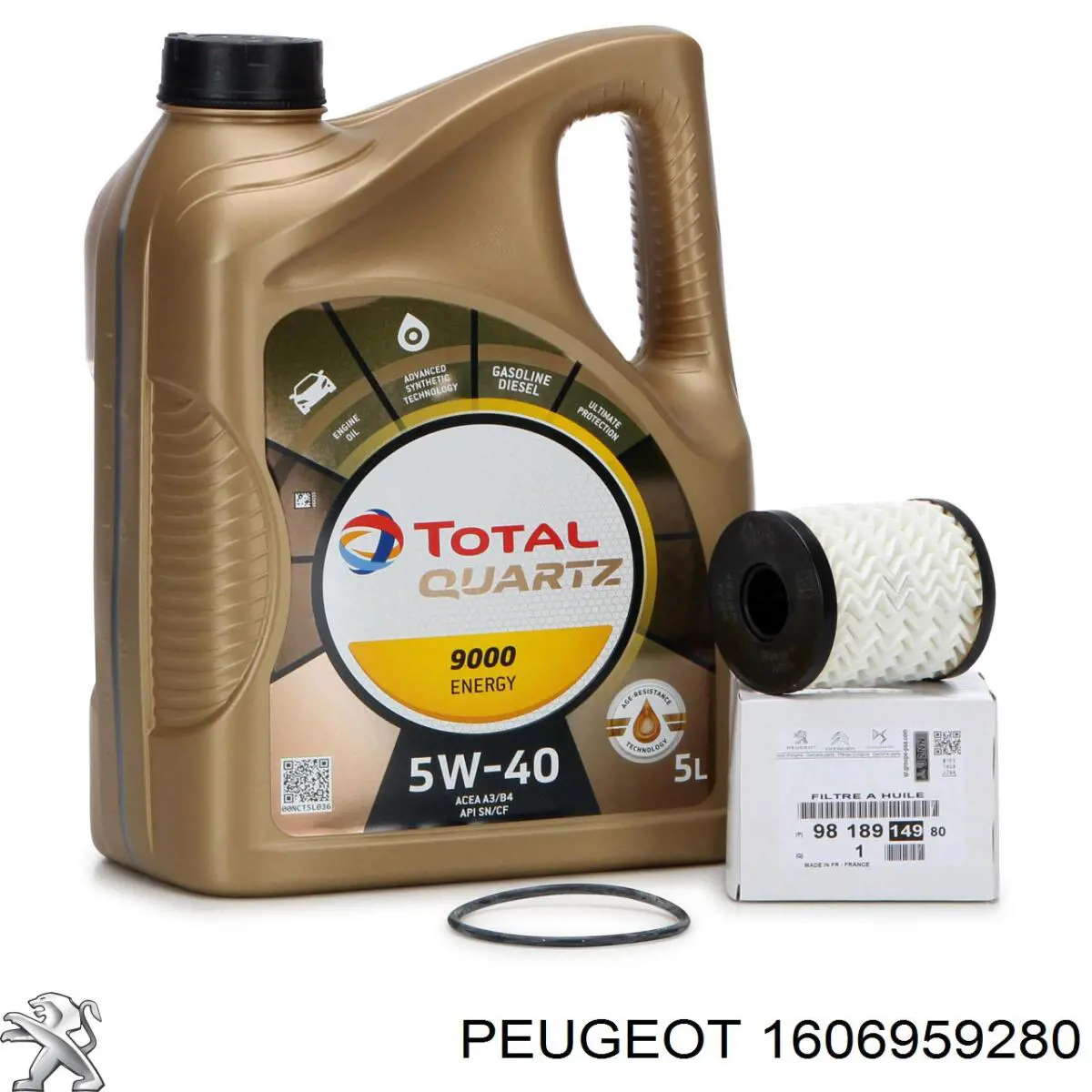 1606959280 Peugeot/Citroen Плата заднього ліхтаря, контактна
