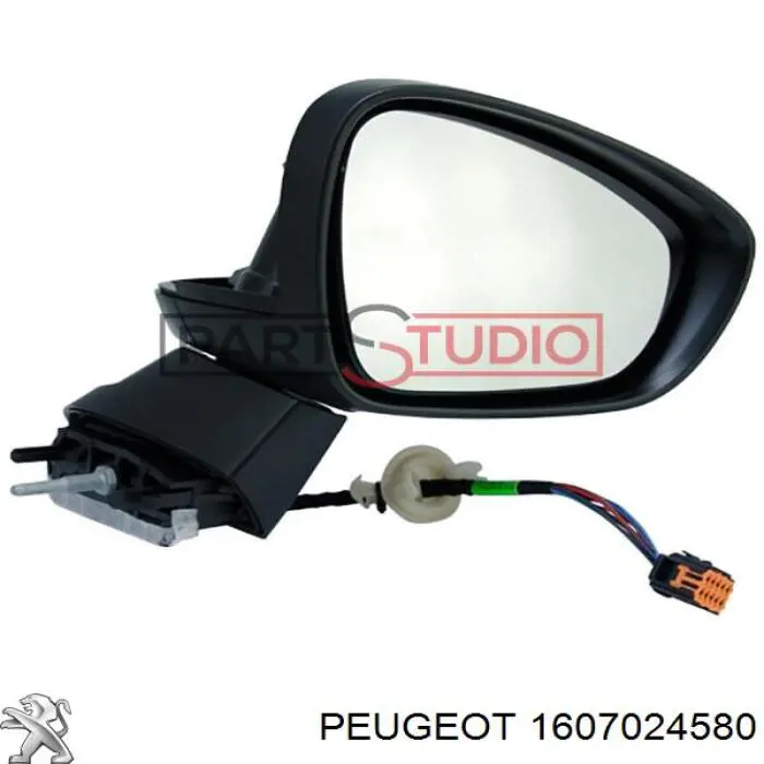 Праве бічне дзеркало Peugeot/Citroen 1607024580 ціна, від 80.87 USD