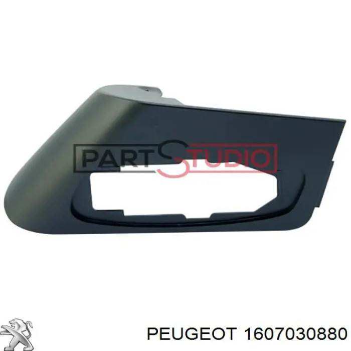 1607030880 Peugeot/Citroen Дзеркало заднього виду, ліве