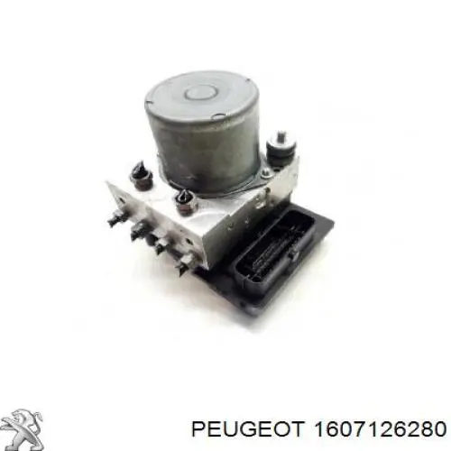 1607126280 Peugeot/Citroen Блок управління АБС (ABS)