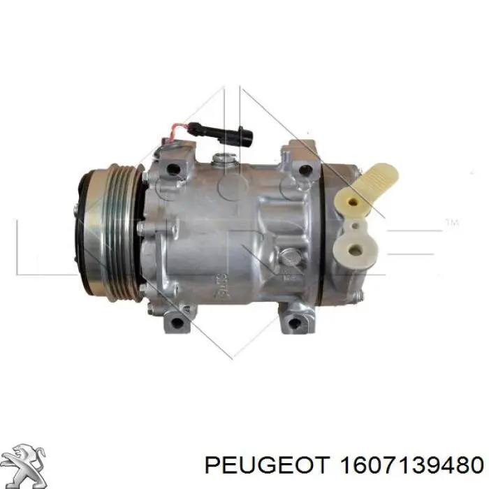 Купити 1607139480 Peugeot/Citroen Компресор кліматичної установки
