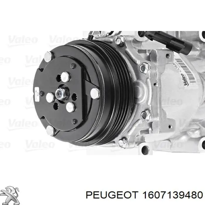 Компресор системи кондиціювання Peugeot/Citroen 1607139480 ціна, від 223.83 USD