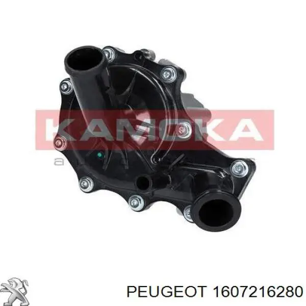 Помпа водяна, (насос) охолодження, в зборі з корпусом Peugeot/Citroen 1607216280 ціна, від 73.03 USD