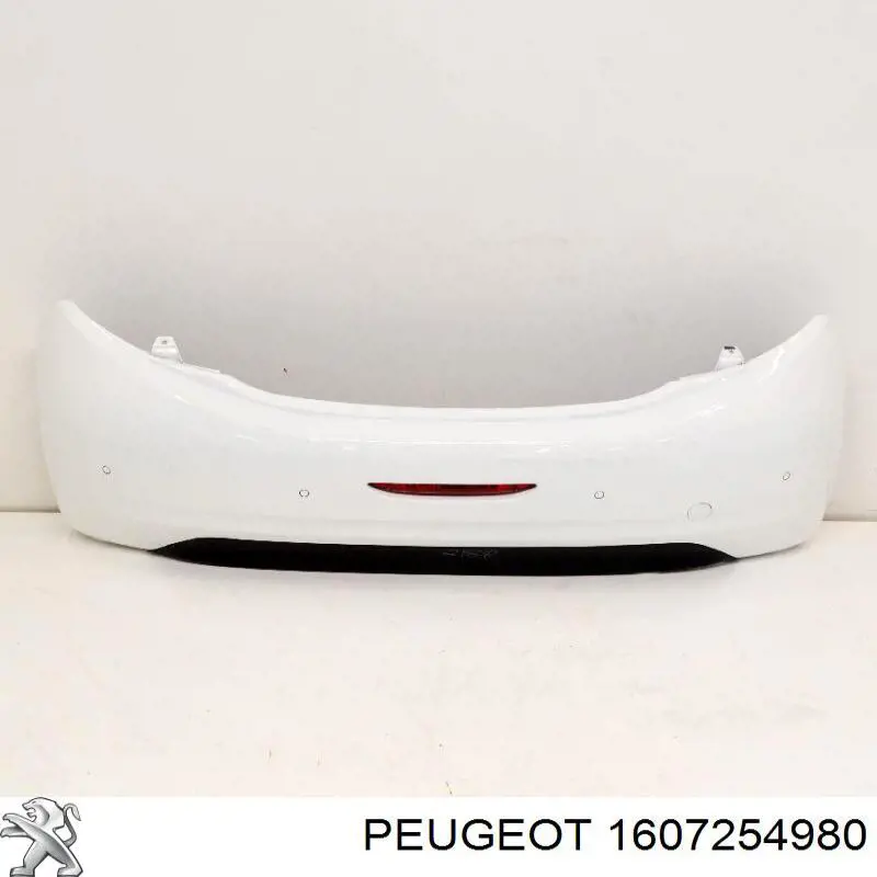 Задній бампер 1607254980 Peugeot/Citroen